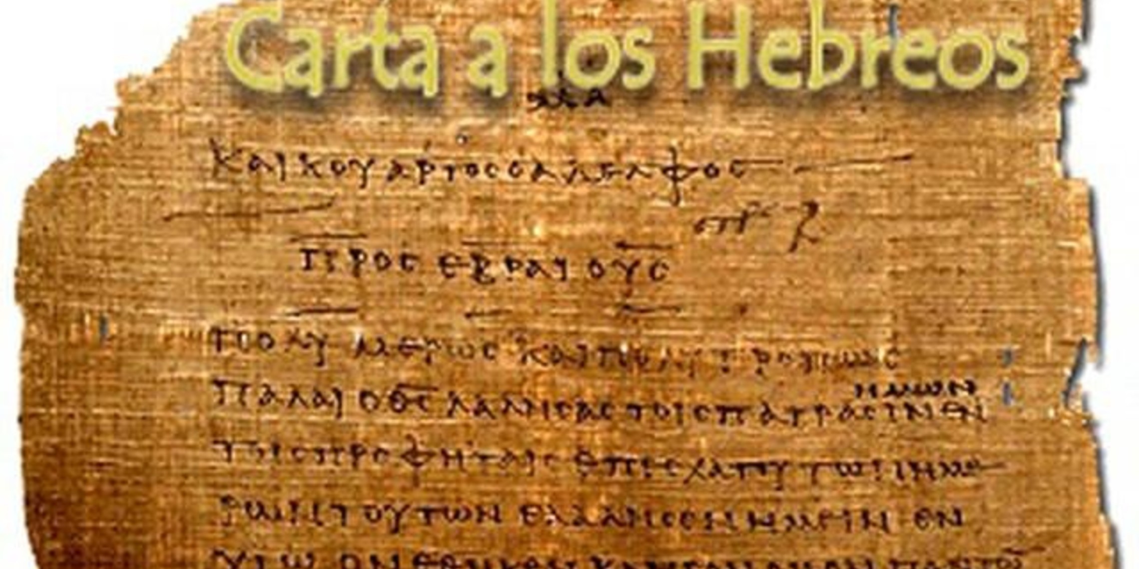 Carta a los Hebreos 